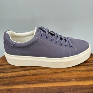 Abeo Jumpstreet Shoes Women's 9 Navy Canvas Orthotic Casual Walking Sneakers